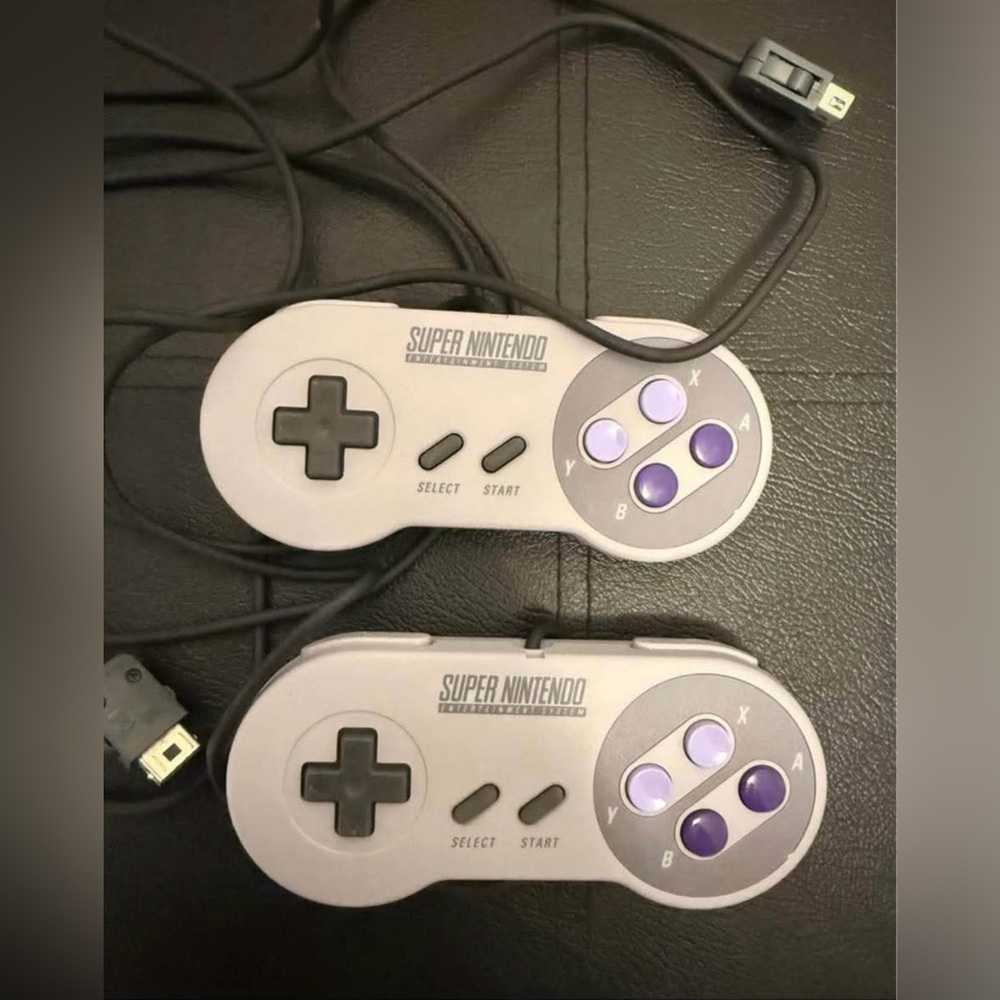 Super Nintendo mini controllers